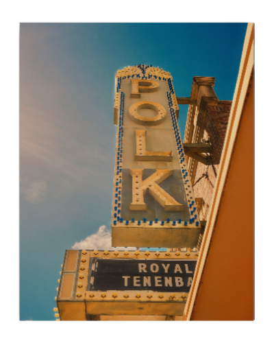 Poll Theater Marquee